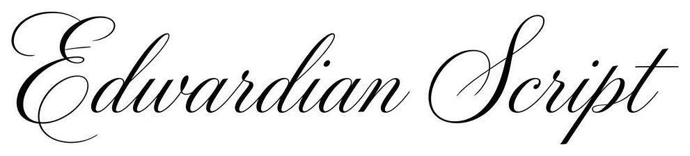 Edwardian Script